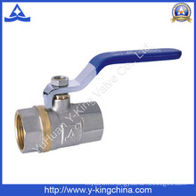 1/2-4 Nickel Plated Plumbing Brass Ball Control Valve for Valve (YD-1023)